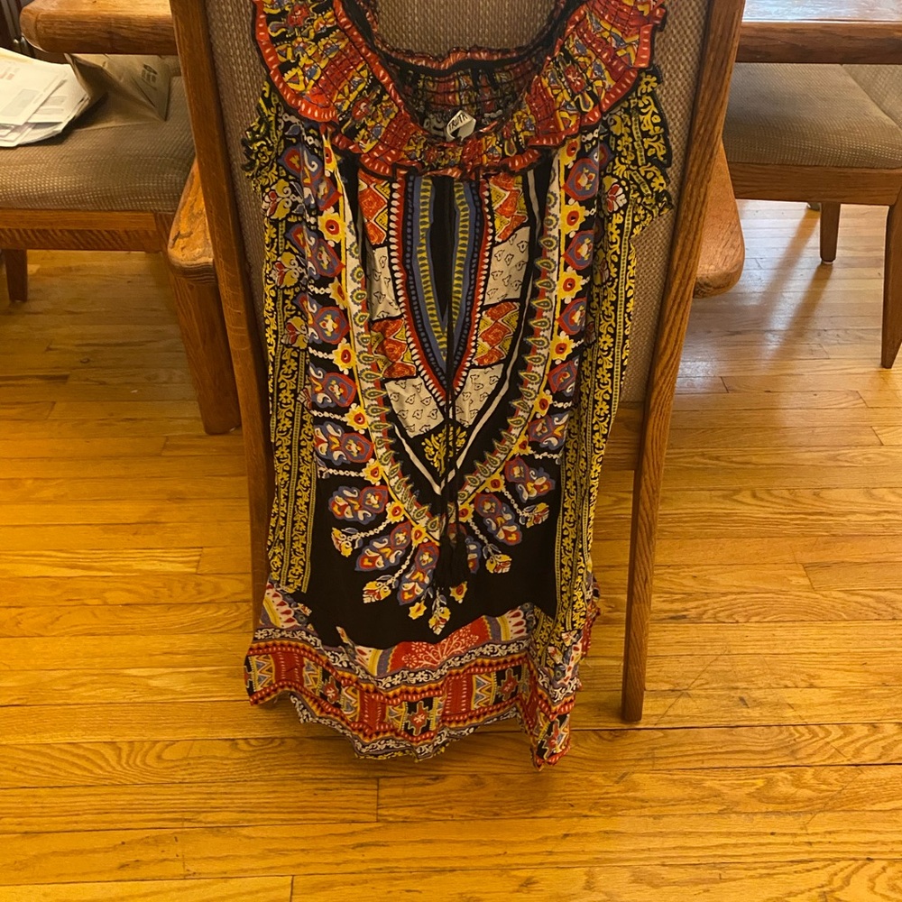 Floral long blouse